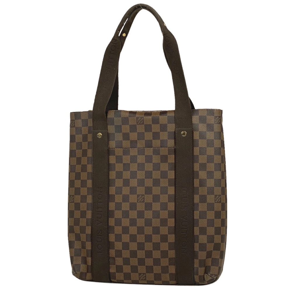 Louis Vuitton Cabas Bobour Shoulder Bag Tote Damier Brown
